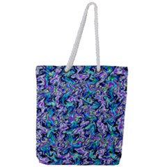 Ab 83 1 Full Print Rope Handle Tote (large) by ArtworkByPatrick