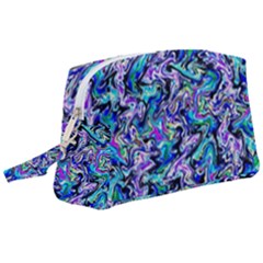 Ab 83 1 Wristlet Pouch Bag (large) by ArtworkByPatrick