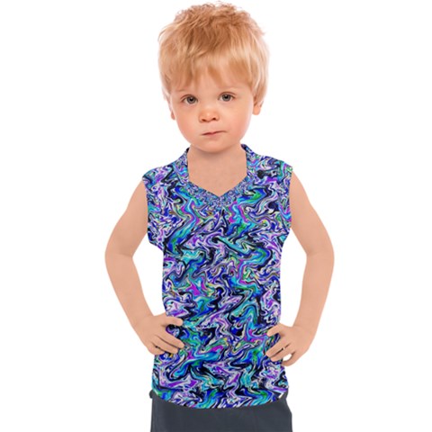 Ab 83 1 Kids  Mesh Tank Top by ArtworkByPatrick