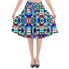 Ab 84 1 Flared Midi Skirt by ArtworkByPatrick