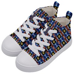 Ab 80 Kids  Mid-top Canvas Sneakers by ArtworkByPatrick