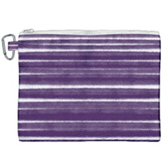 Bandes Peinture Violet  Canvas Cosmetic Bag (xxl) by kcreatif