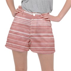 Bandes Peinture Rose Ripstop Shorts by kcreatif