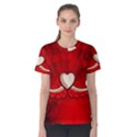 Love, Wonderful Elegant Heart Women s Cotton Tee View1