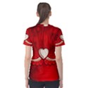 Love, Wonderful Elegant Heart Women s Cotton Tee View2