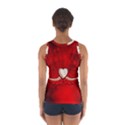 Love, Wonderful Elegant Heart Sport Tank Top  View2