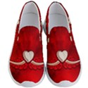 Love, Wonderful Elegant Heart Men s Lightweight Slip Ons View1