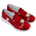 Love, Wonderful Elegant Heart Men s Lightweight Slip Ons View3