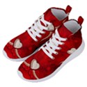 Love, Wonderful Elegant Heart Women s Lightweight High Top Sneakers View2