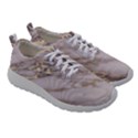 Marble with Metallic Gold intrusions on gray white Stone texture Pastel Rose Pink Background Women Athletic Shoes View3