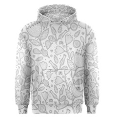 Floral Pattern Men s Pullover Hoodie