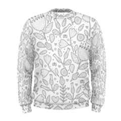 Floral Pattern Men s Sweatshirt