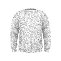 Floral Pattern Kids  Sweatshirt