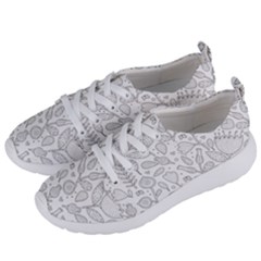 Floral Pattern Women s Lightweight Sports Shoes by Valentinaart