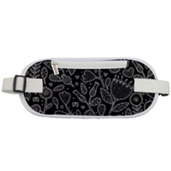 Floral Pattern Rounded Waist Pouch