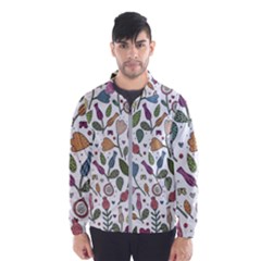 Floral Pattern Men s Windbreaker