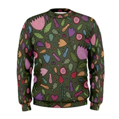 Floral Pattern Men s Sweatshirt by Valentinaart