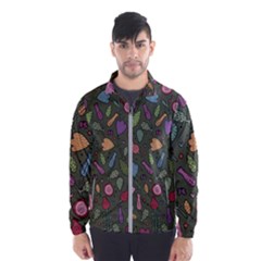 Floral Pattern Men s Windbreaker