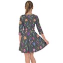 Floral pattern Smock Dress View2