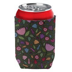 Floral Pattern Can Holder by Valentinaart