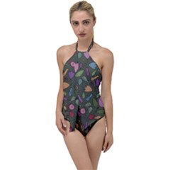 Floral Pattern Go With The Flow One Piece Swimsuit