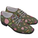 Floral pattern Women Heeled Oxford Shoes View3