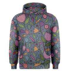 Floral Pattern Men s Pullover Hoodie