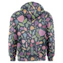 Floral pattern Men s Overhead Hoodie View2