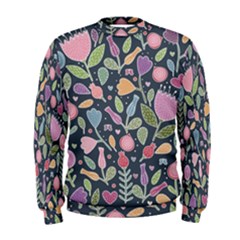 Floral Pattern Men s Sweatshirt