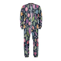 Floral Pattern Onepiece Jumpsuit (kids)