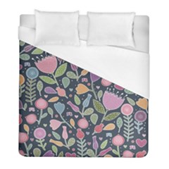 Floral Pattern Duvet Cover (full/ Double Size)