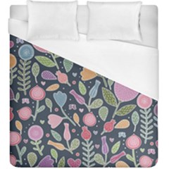 Floral Pattern Duvet Cover (king Size)