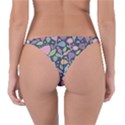 Floral pattern Reversible Bikini Bottom View2