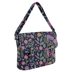 Floral Pattern Buckle Messenger Bag by Valentinaart