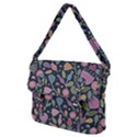 Floral pattern Buckle Messenger Bag View2