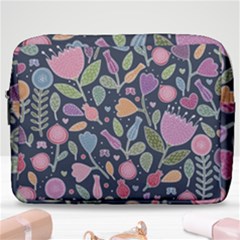 Floral Pattern Make Up Pouch (large)