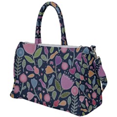 Floral Pattern Duffel Travel Bag