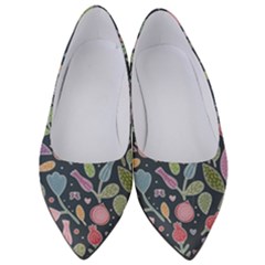 Floral Pattern Women s Low Heels