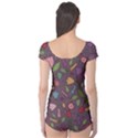 Floral pattern Boyleg Leotard  View2