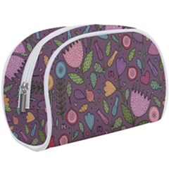 Floral Pattern Makeup Case (large)