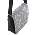 Silver and white Glitters metallic finish party texture background imitation Removable Flap Cover (S) View3