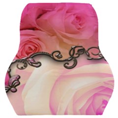 Decorative Elegant Roses Car Seat Back Cushion  by FantasyWorld7