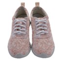 Rose Gold Pink Glitters metallic finish party texture imitation pattern Women Athletic Shoes View1