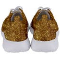 Gold Glitters metallic finish party texture background faux shine pattern Men s Lightweight Sports Shoes View4