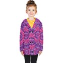 Flowers And Purple Suprise To Love And Enjoy Kids  Double Breasted Button Coat View1