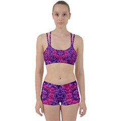 Flowers And Purple Suprise To Love And Enjoy Perfect Fit Gym Set