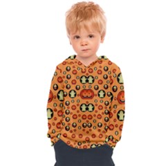 Happy Pumkins And Ghosts And  They Love The Season Kids  Overhead Hoodie by pepitasart