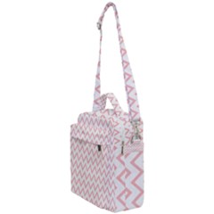 Chevrons Roses Crossbody Day Bag by kcreatif