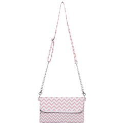 Chevrons Roses Mini Crossbody Handbag by kcreatif