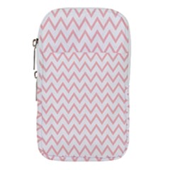 Chevrons Roses Waist Pouch (small)